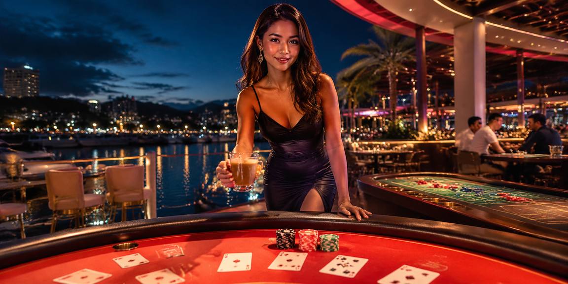 Bikini Paradise: Meja Live Casino dengan Dealer Langsung